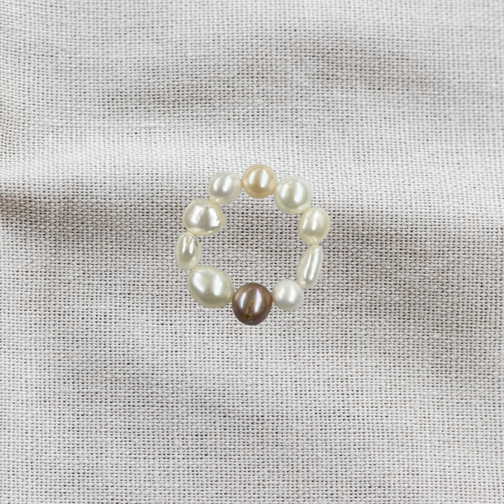 Camellia Pearl Ring