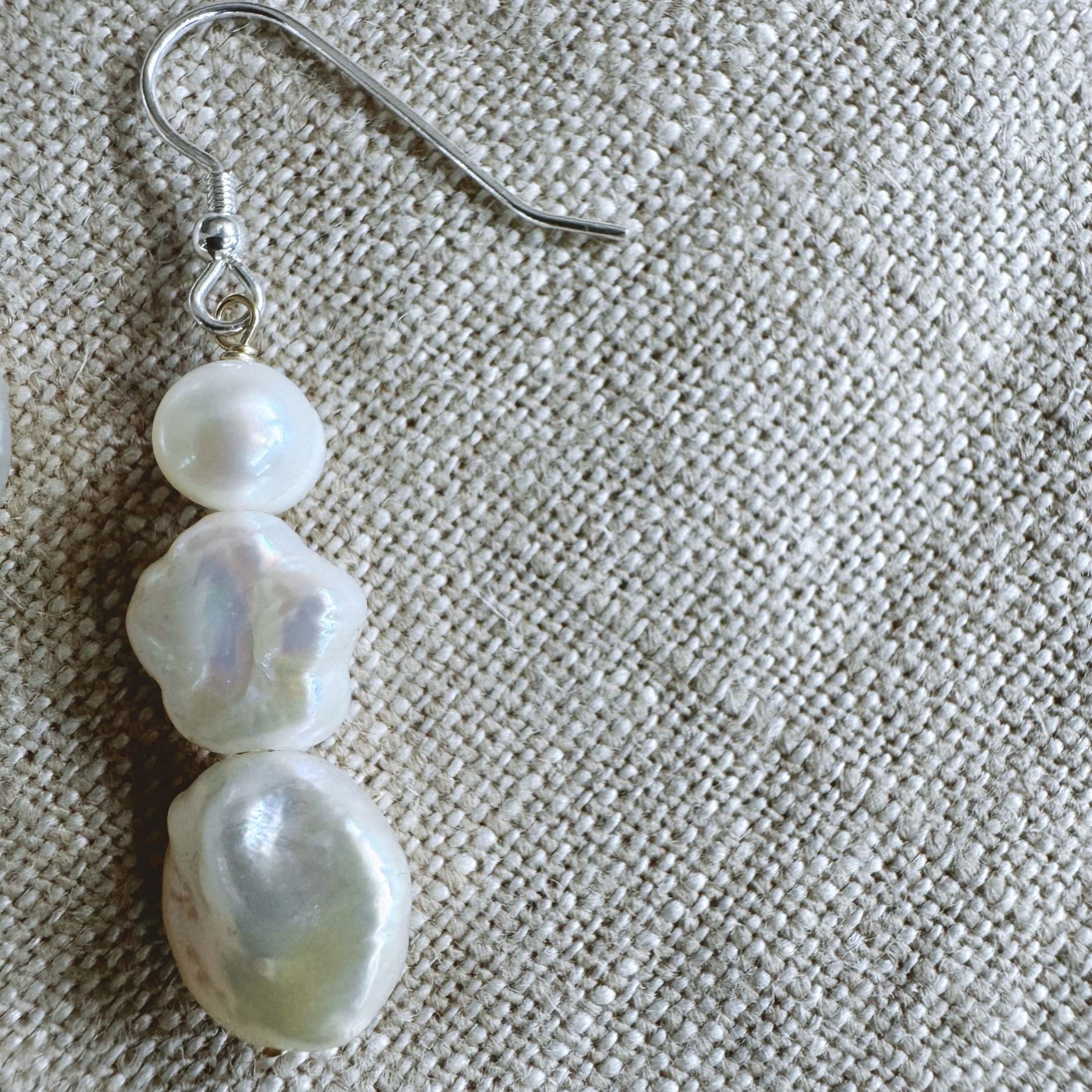 Lunar Pearl Earrings