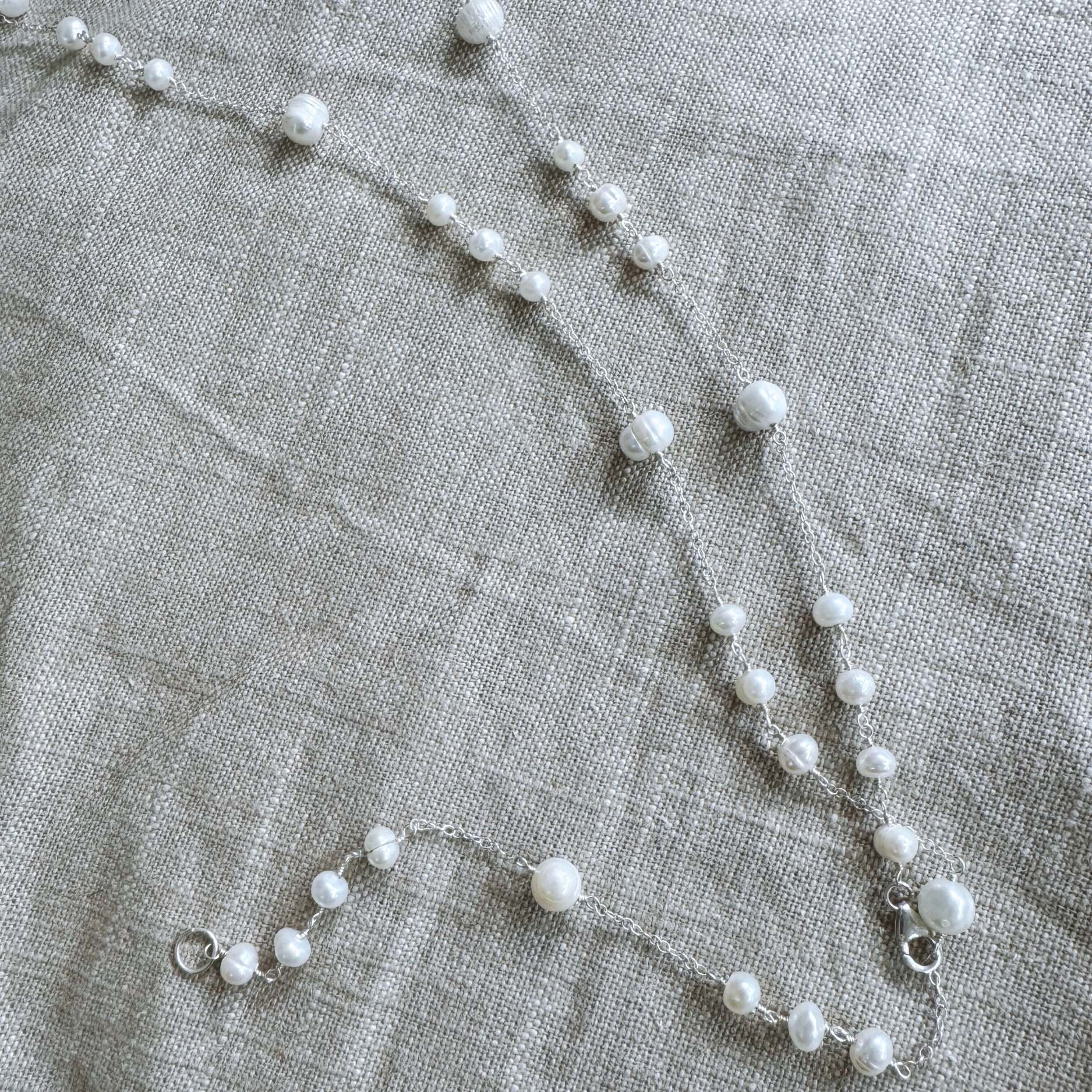 Pearls By The Yard Necklace
