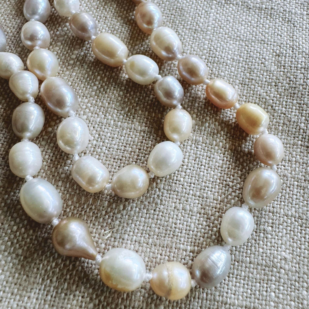 Blush Serenity Pearl Necklace