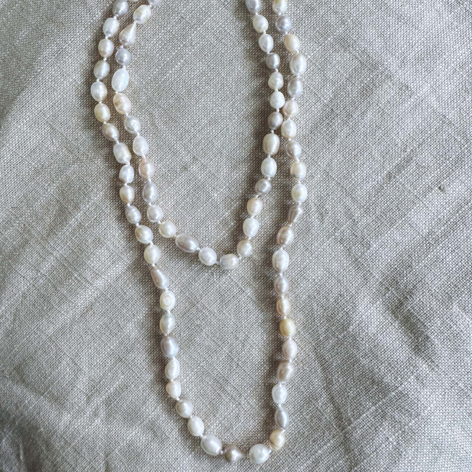 Blush Serenity Pearl Necklace