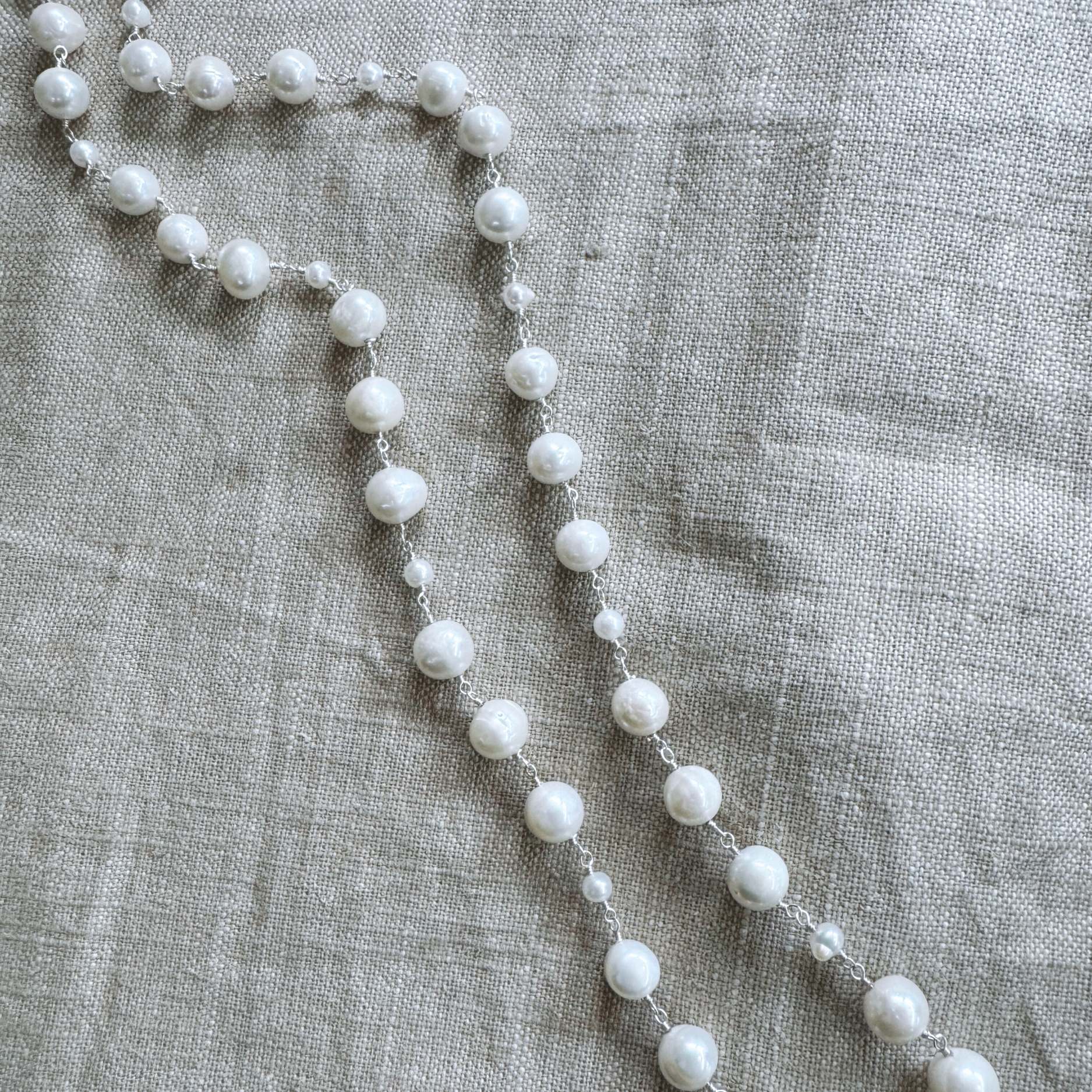 Ivory Grace Lariat