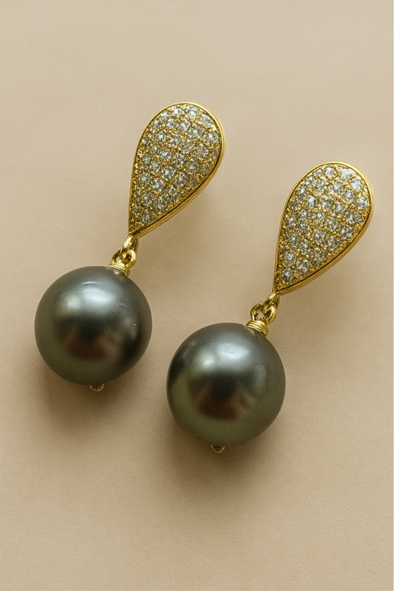 Selene Tahitian Earrings