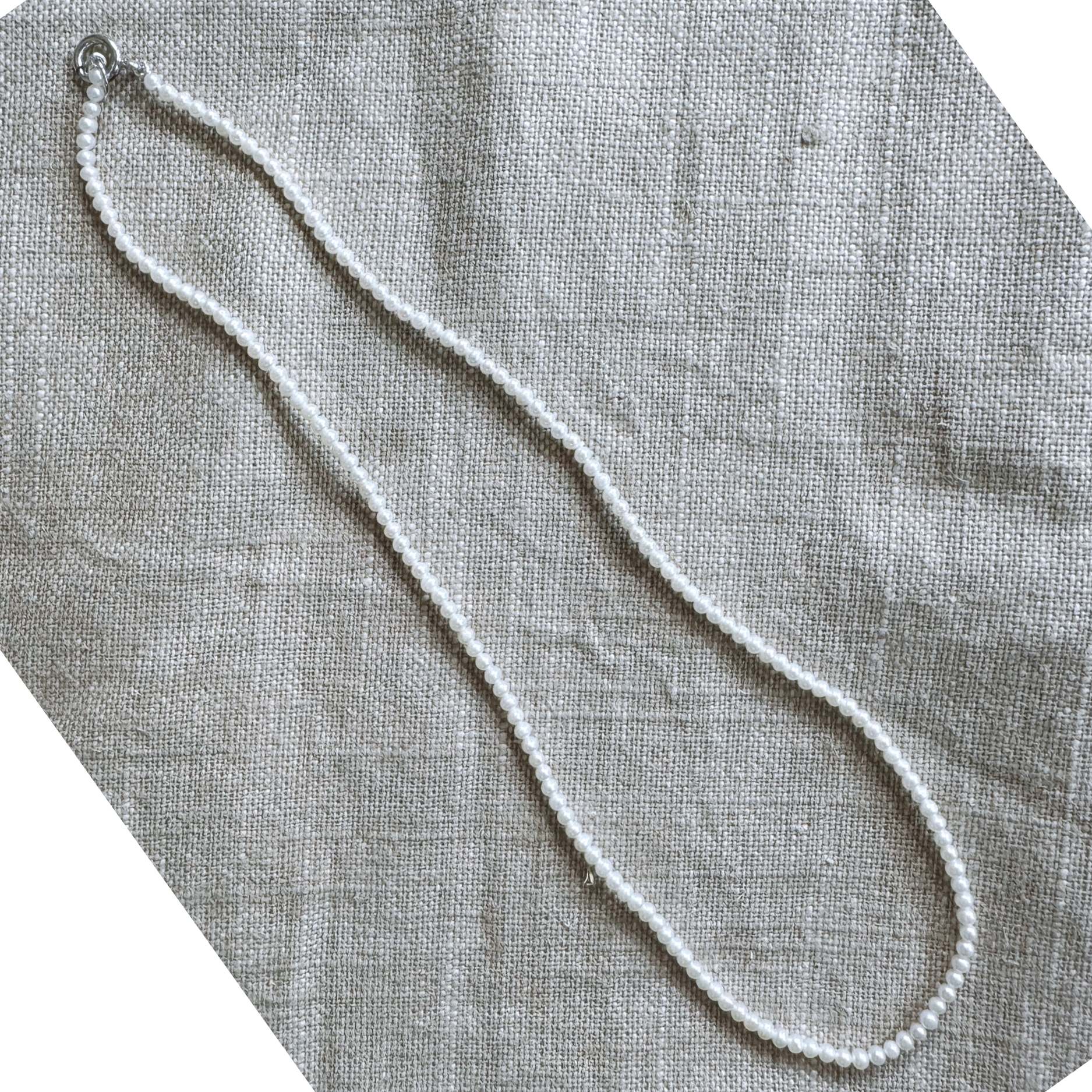 Starry Seed Pearl Necklace