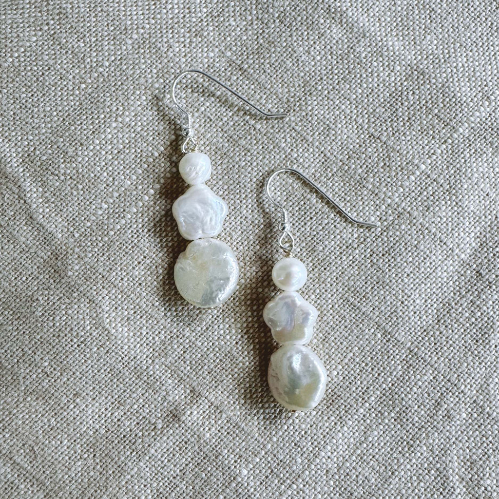 Lunar Pearl Earrings