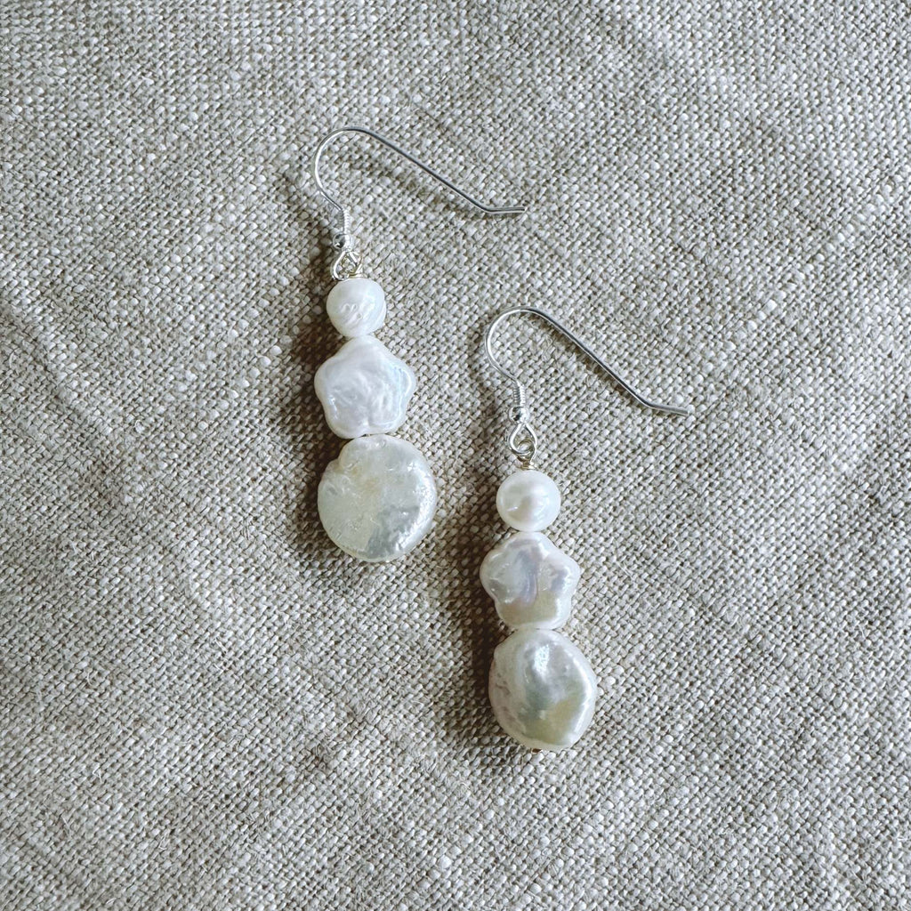 Lunar Pearl Earrings