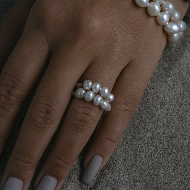 Eterna Pearl Ring