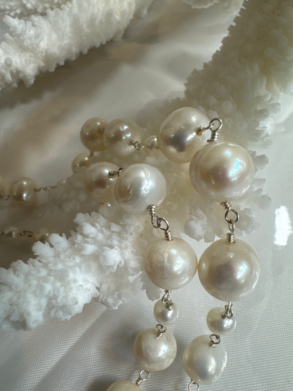 Ivory Grace Lariat