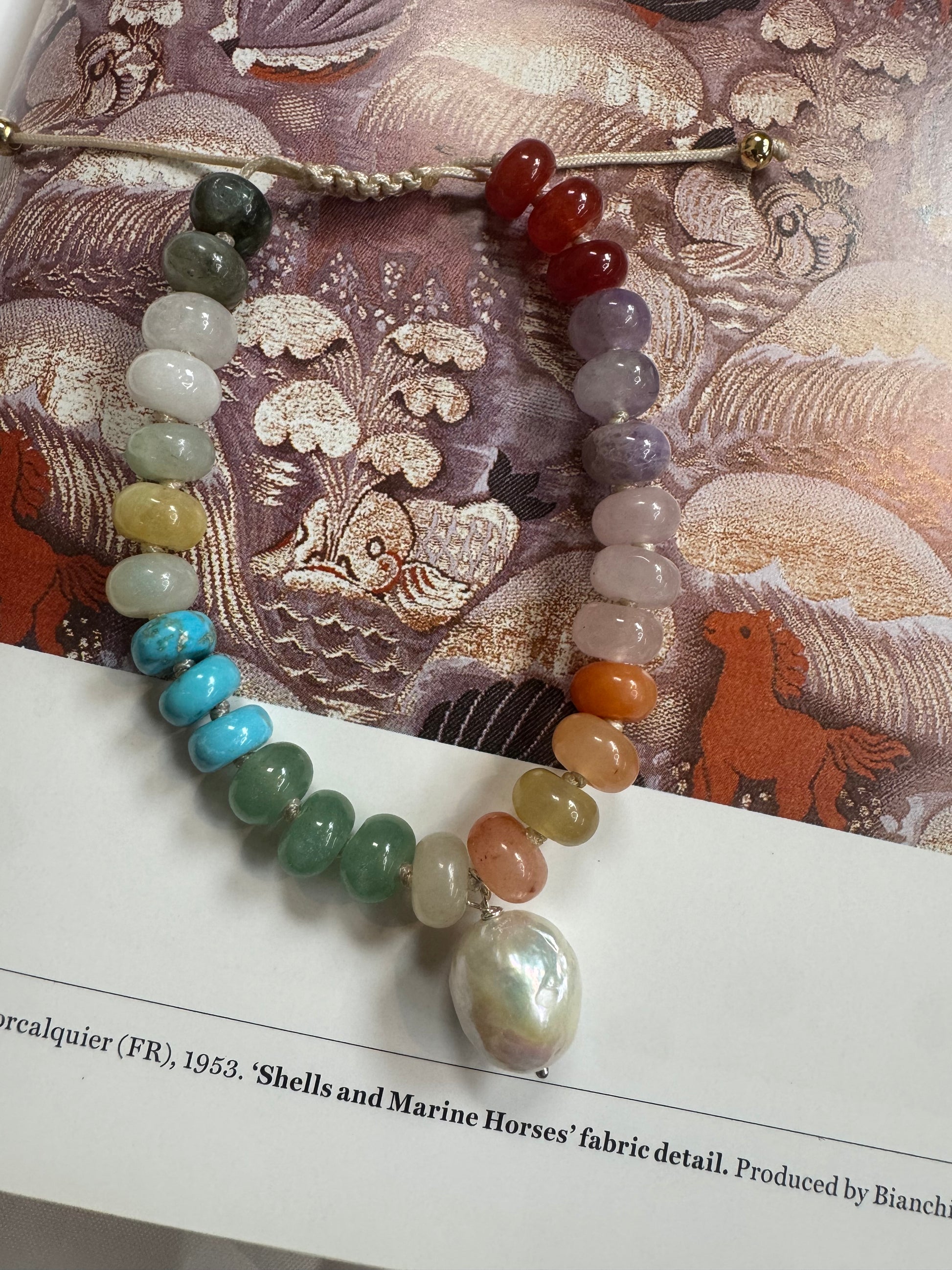 Global Wave Pearl Bracelet