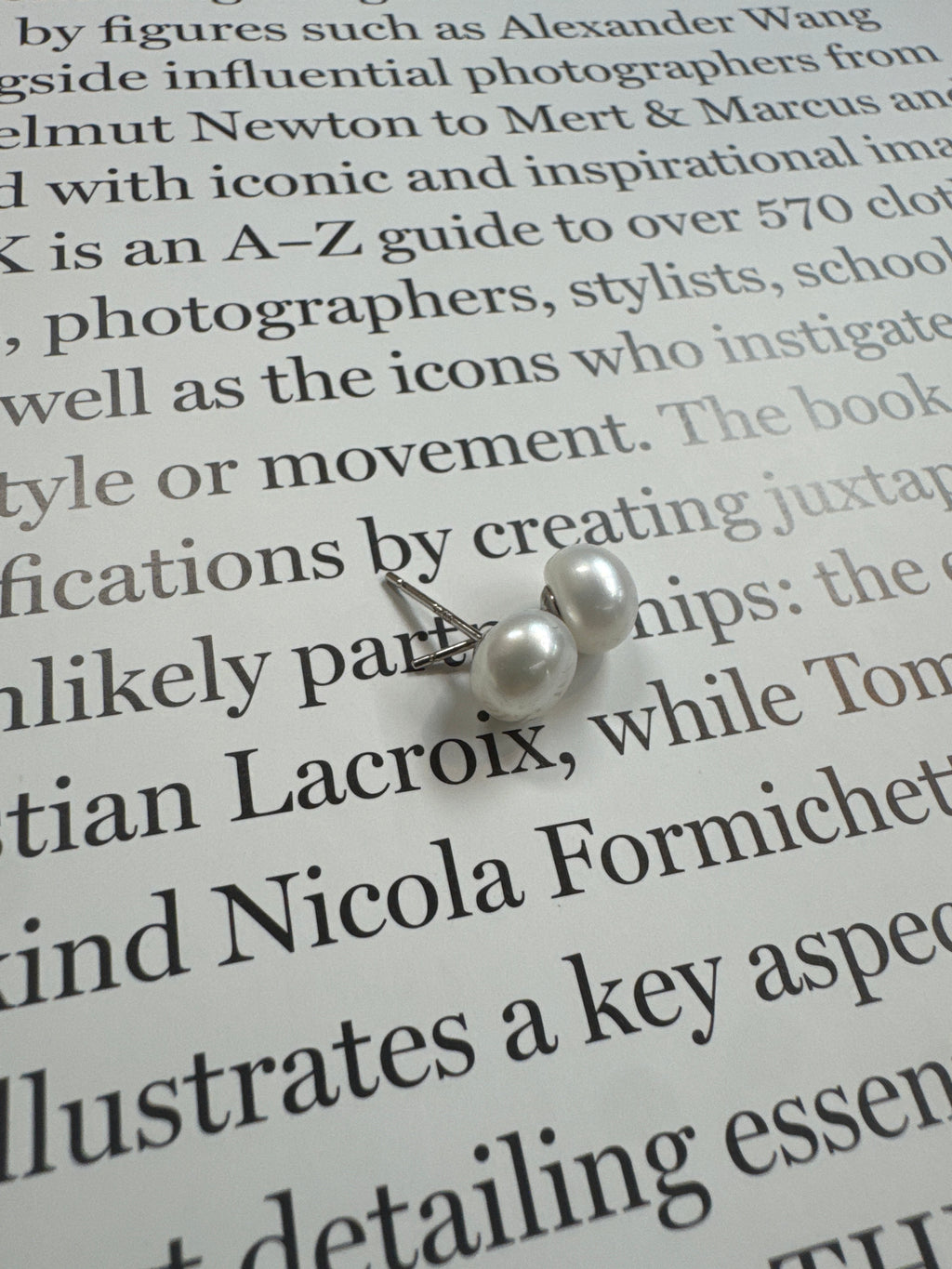 Freshwater Pearl Studs | 10mm