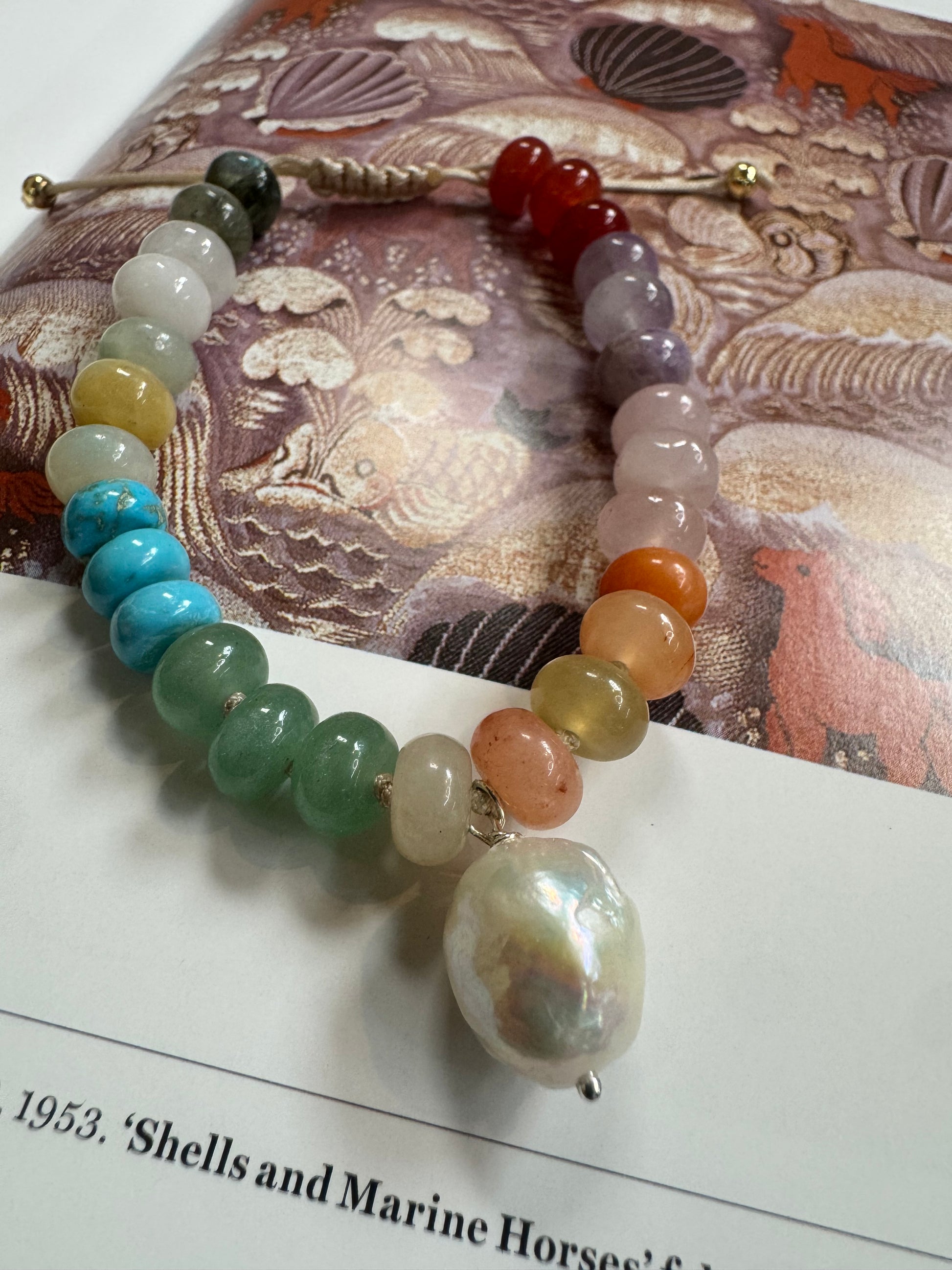 Global Wave Pearl Bracelet
