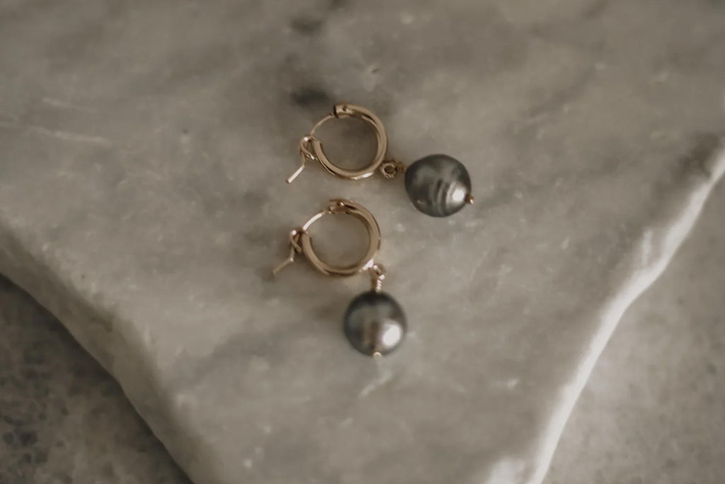 Petite Biltmore Hoops | Tahitian