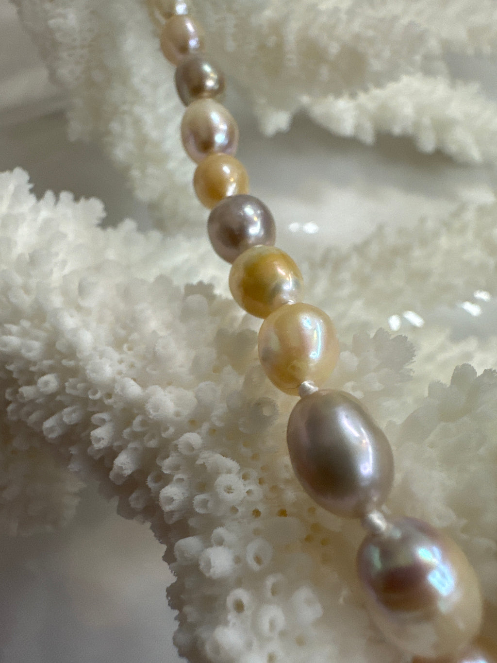 Blush Serenity Pearl Necklace