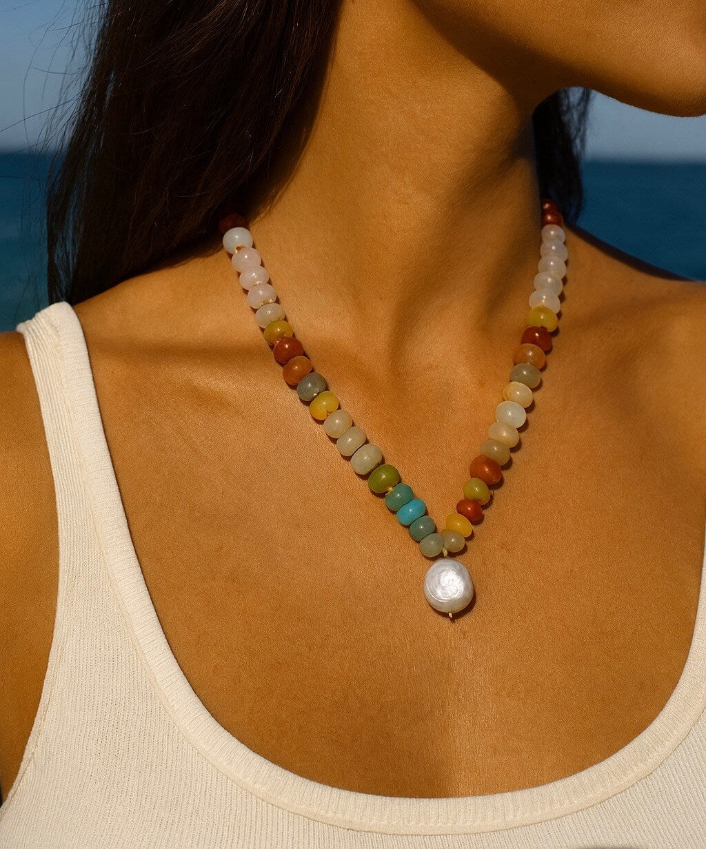 Global Wave Necklace