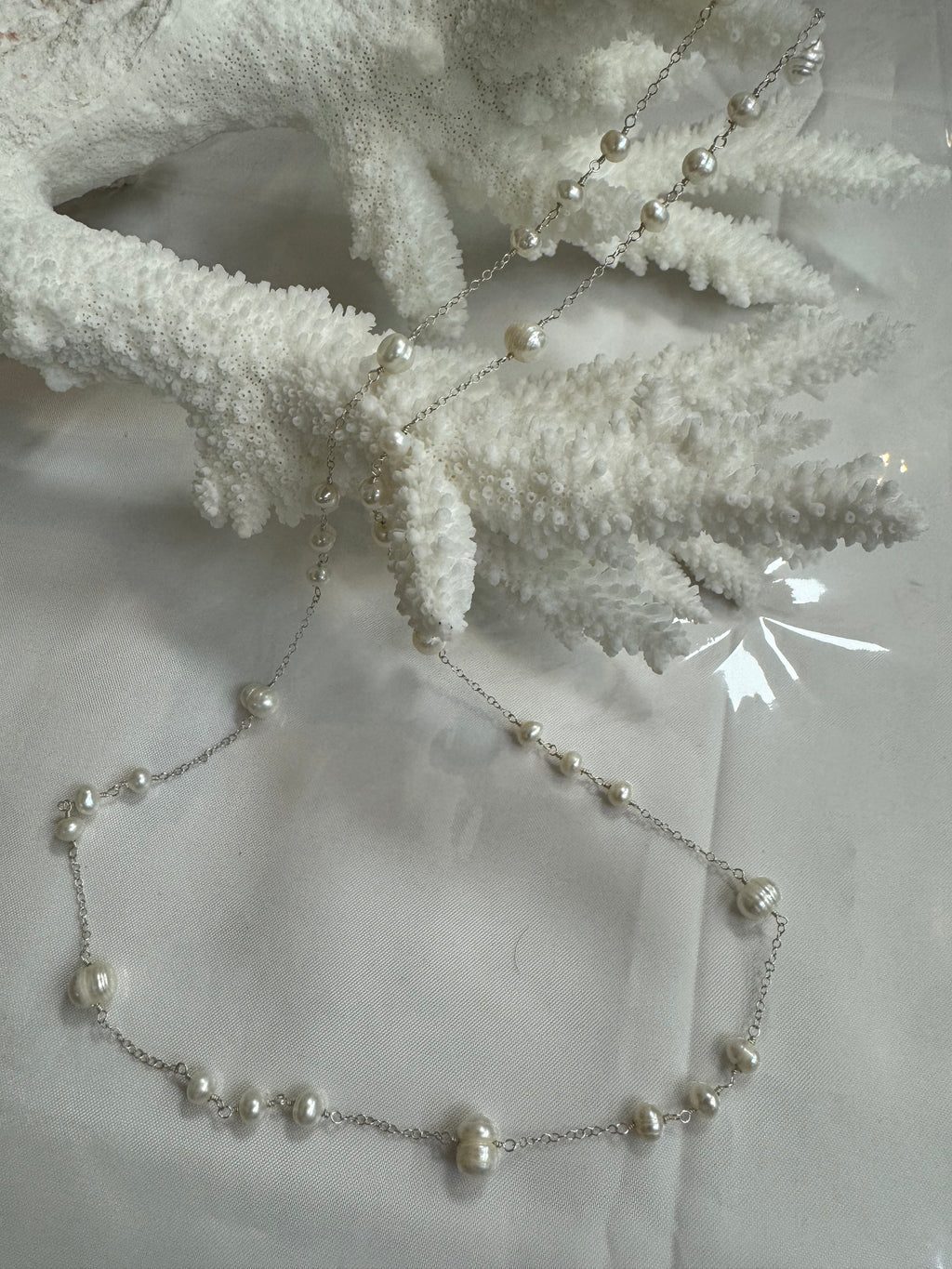 Pearls By The Yard Necklace