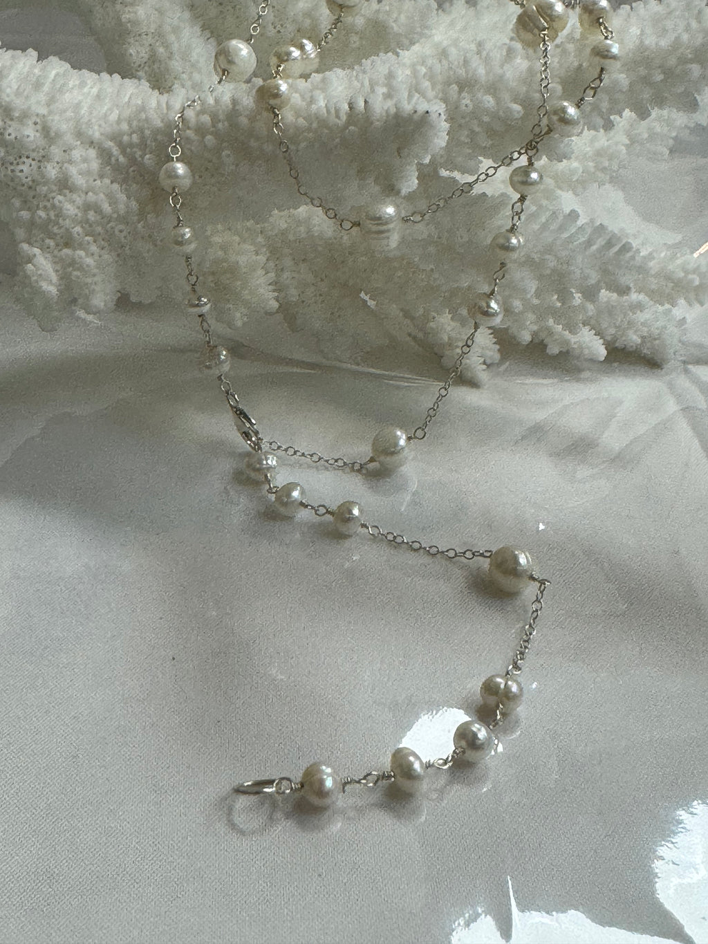 Pearls By The Yard Necklace
