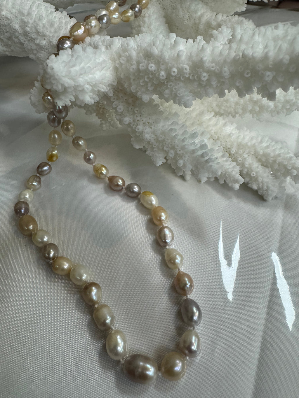 Blush Serenity Pearl Necklace