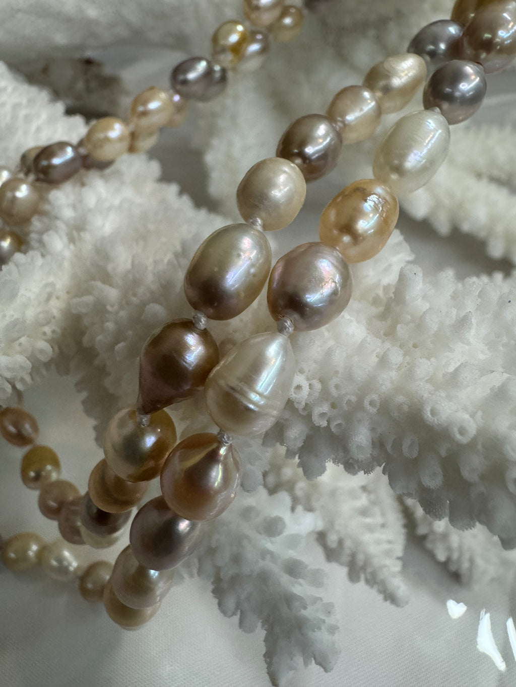 Blush Serenity Pearl Necklace