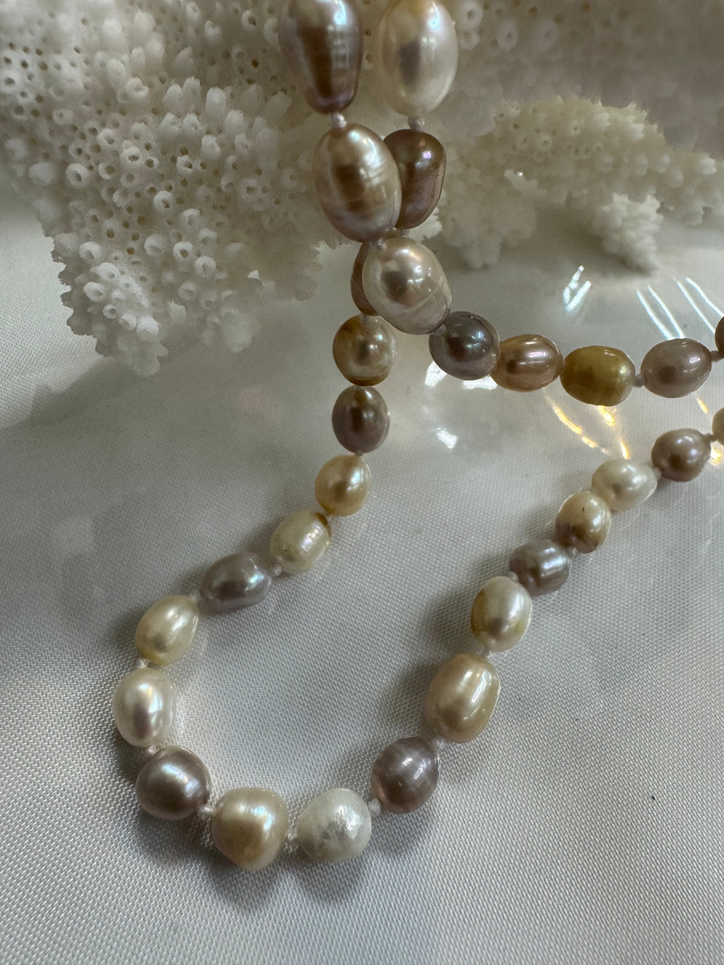 Blush Serenity Pearl Necklace