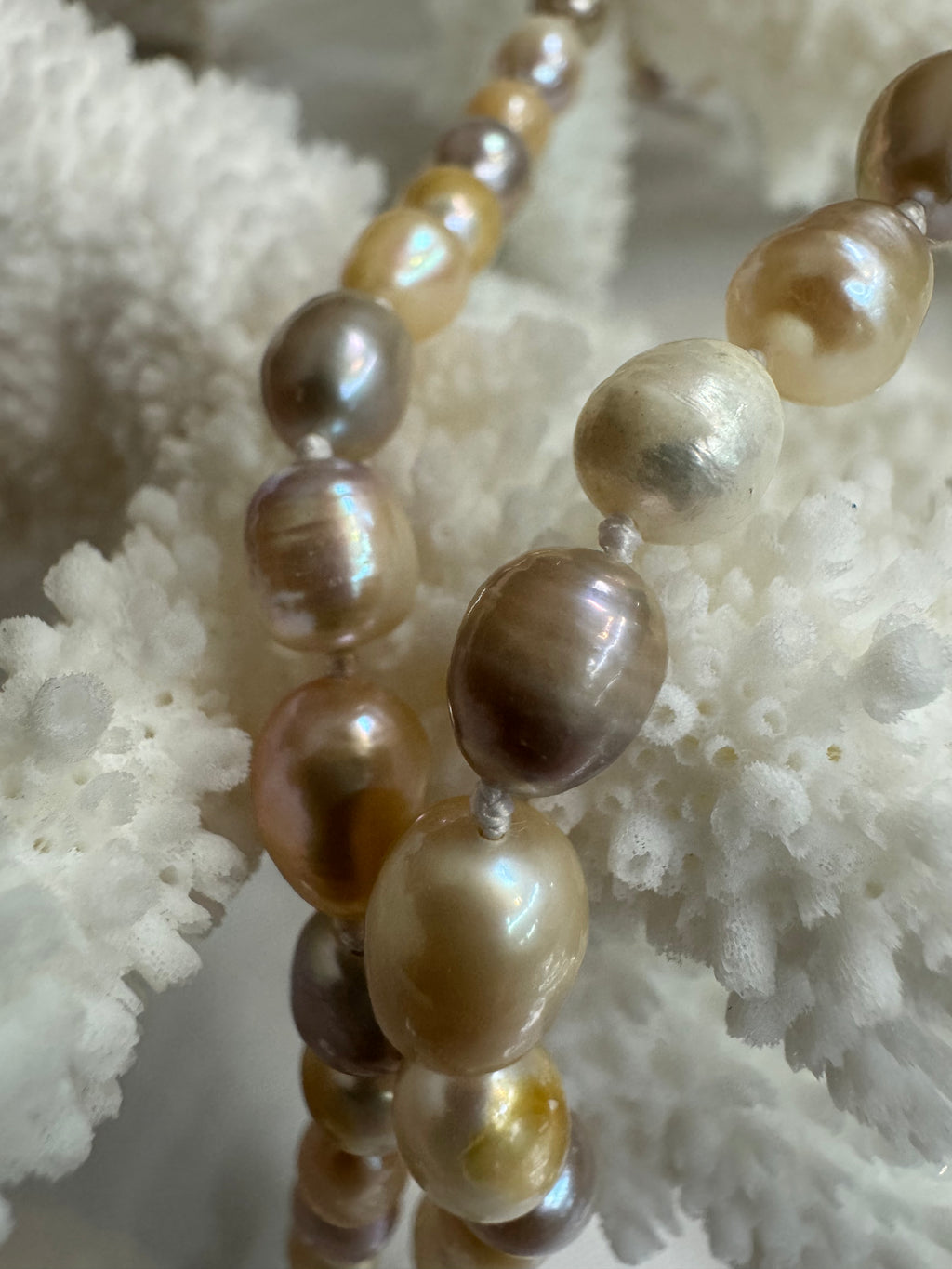 Blush Serenity Pearl Necklace