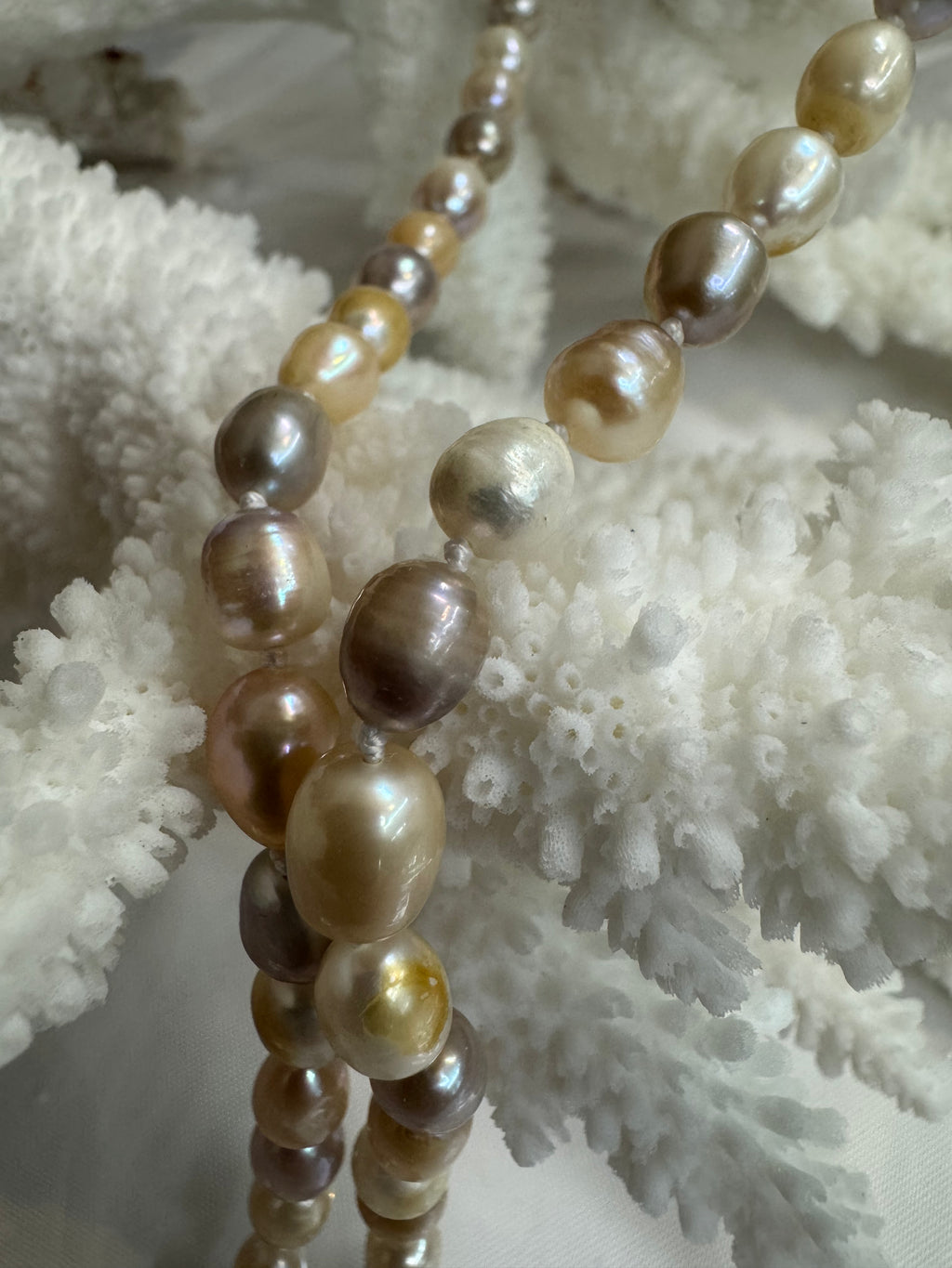 Blush Serenity Pearl Necklace