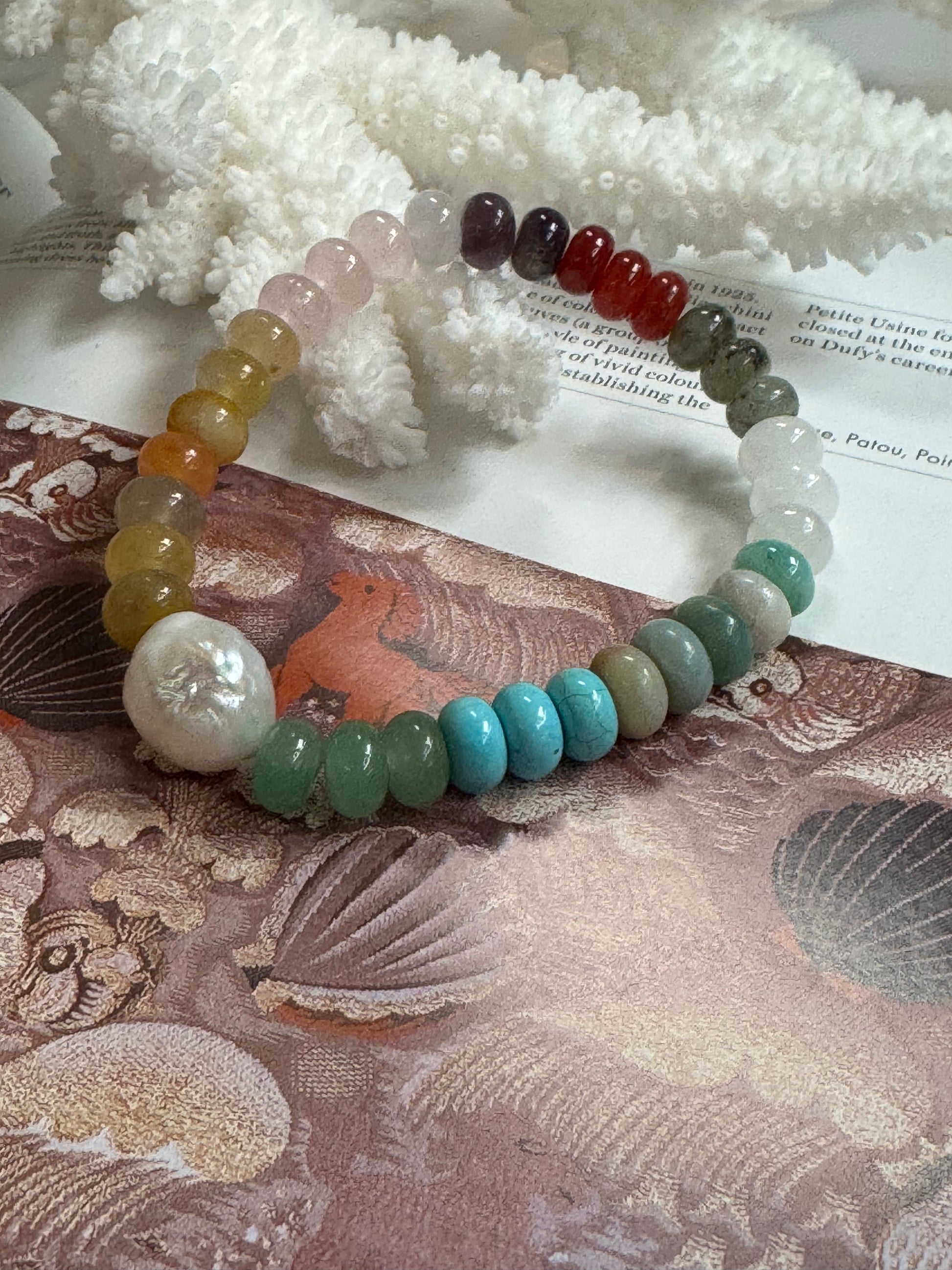 Global Wave Stretch Bracelet