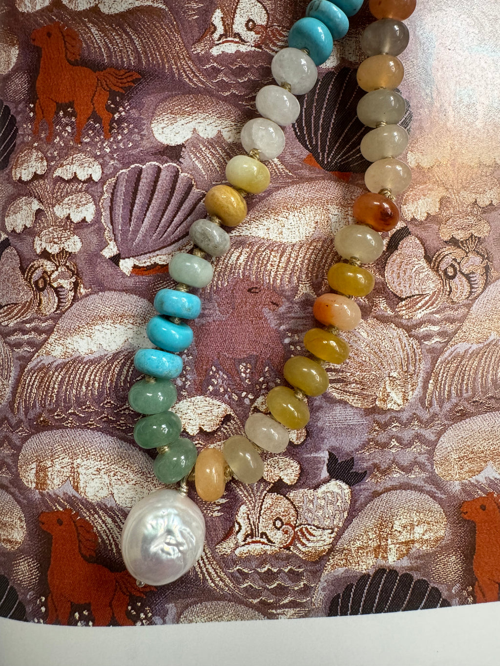 Global Wave Necklace