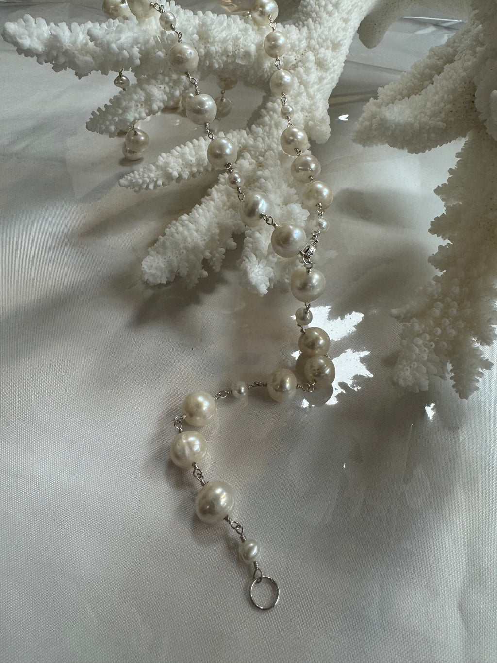 Ivory Grace Lariat
