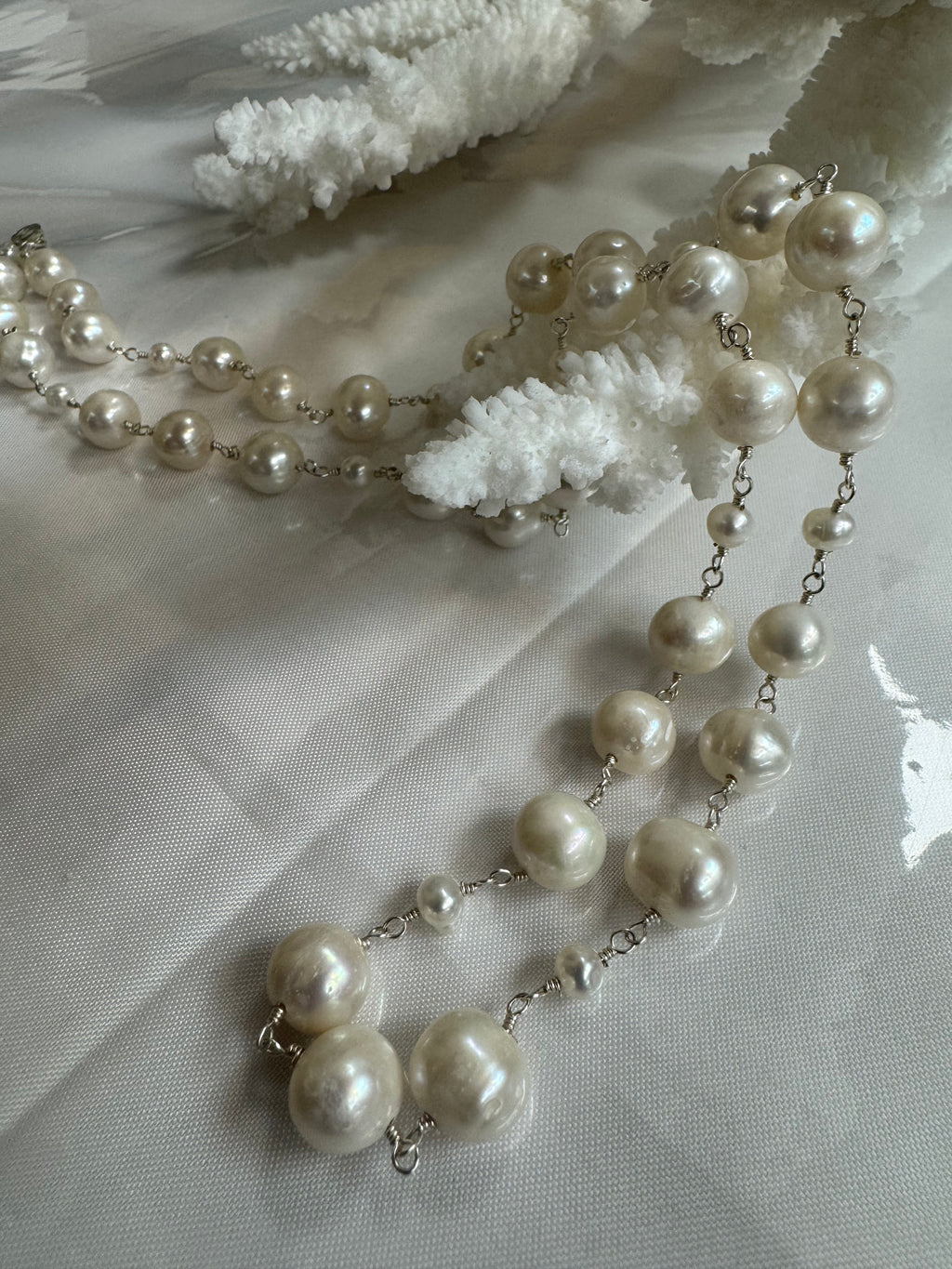 Ivory Grace Lariat