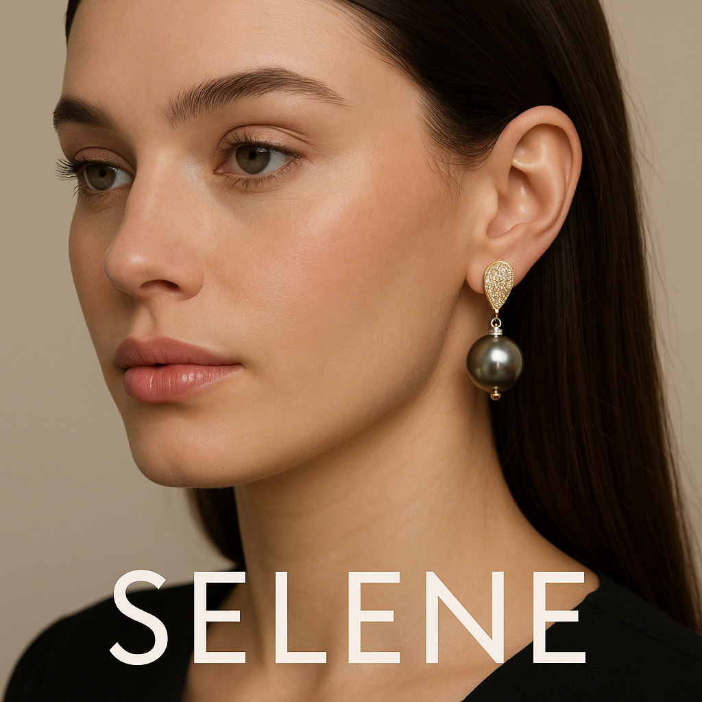 Selene Tahitian Earrings