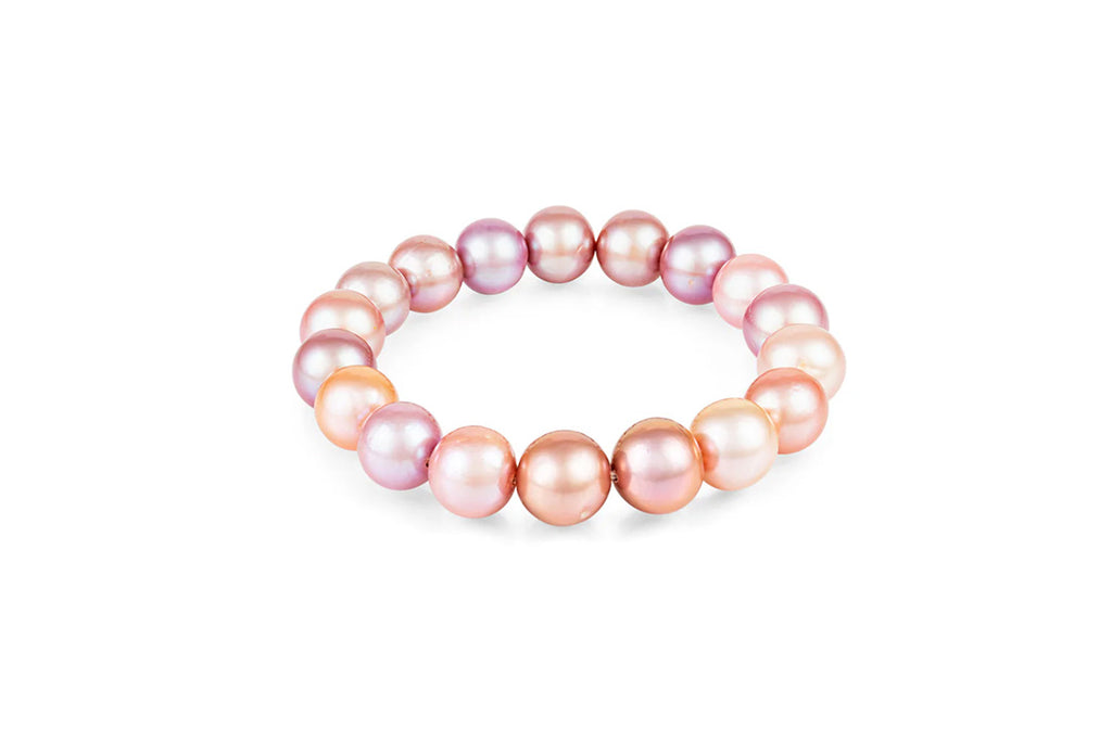 Pink Edison Stretch Bracelet