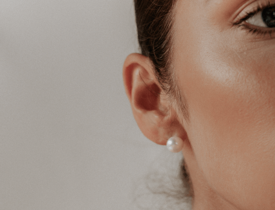 Freshwater Pearl Studs | 6.5mm